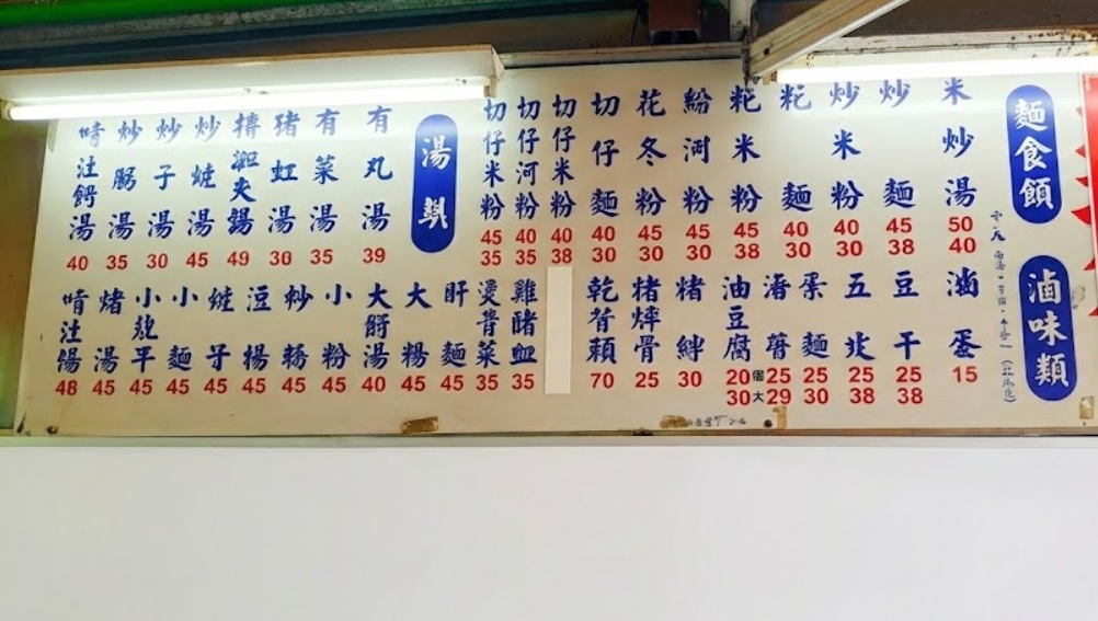 我敢打賭這間你沒吃過，卻是老字號麵攤，點一套就吃很撐，豬血湯也是經典