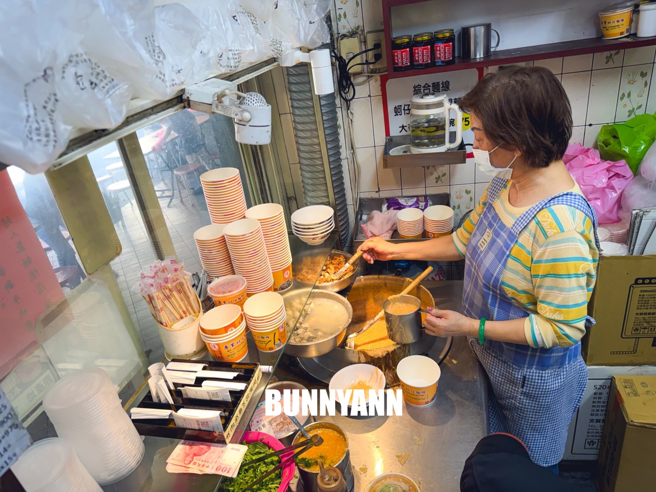 萬華美食【陳記腸蚵專業麵線】傳說中台北最強麵線，大腸滷得超入味！