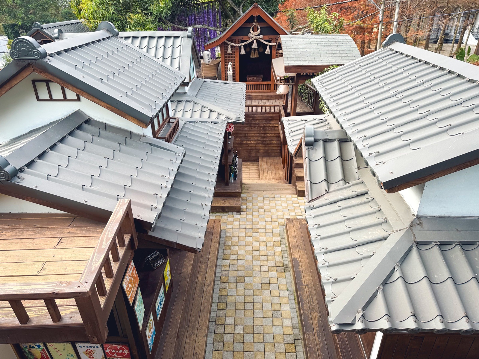 苗栗【愛麗絲的天空攝影基地】美拍大教堂、城堡和日式街等豐富元素。