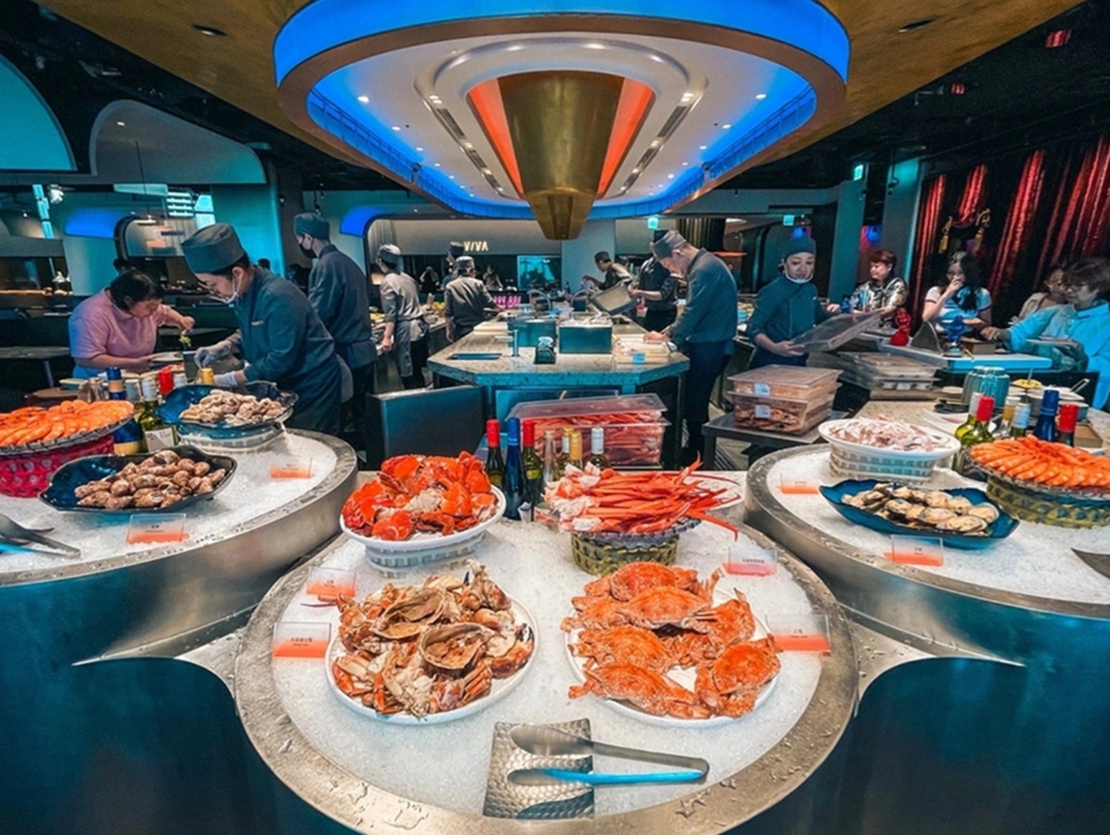 台北【URBAN PARADISE 吃到飽】百貨商圈最頂吃到飽餐廳，信義店訂位技巧給你