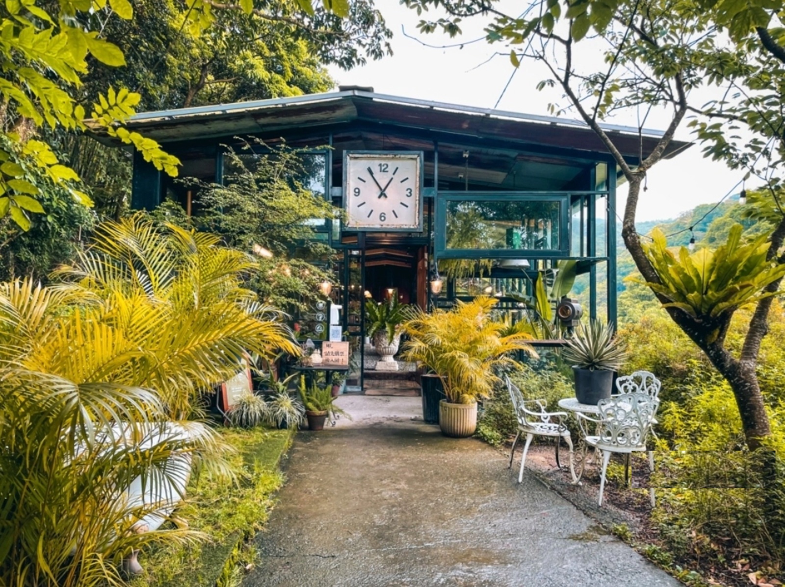 野人花園｜陽明山上的森林系咖啡廳，療癒又好拍