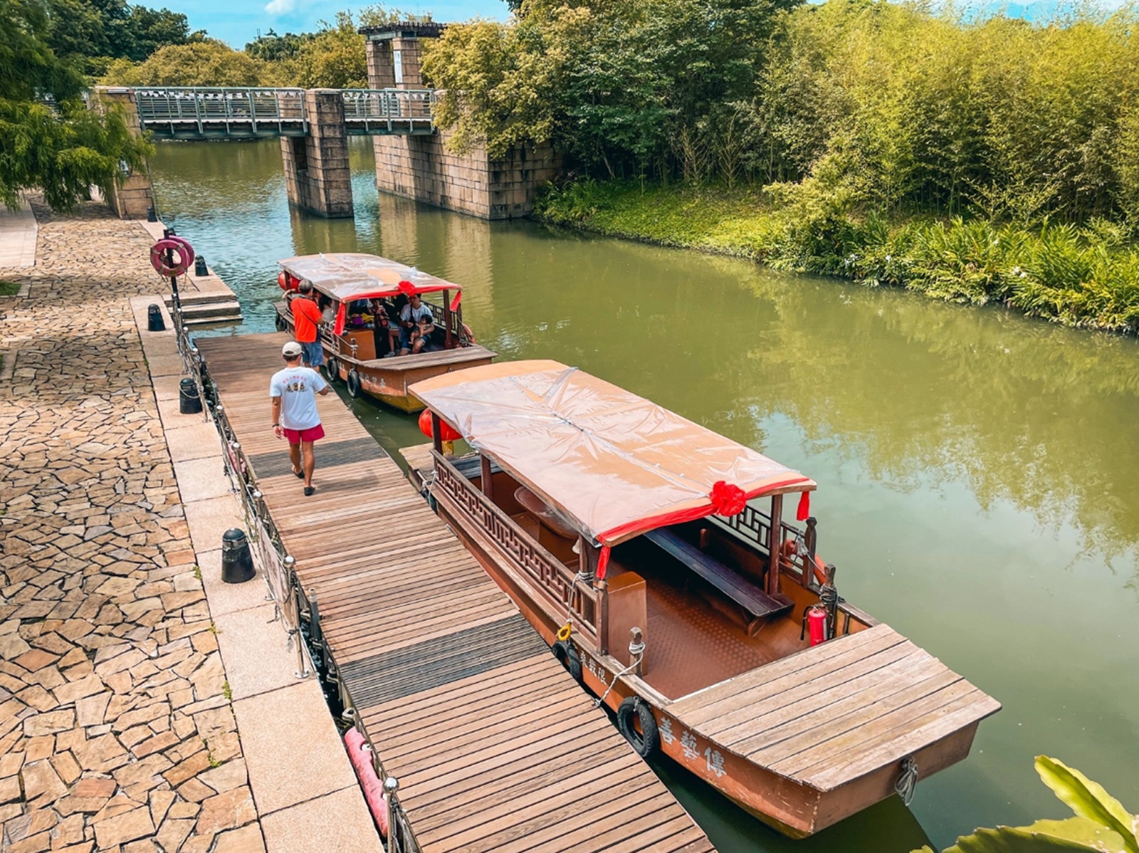 2026【宜蘭傳藝中心】可以待三小時的文創園區，搭船、歌仔戲和傳統街景每樣都好玩