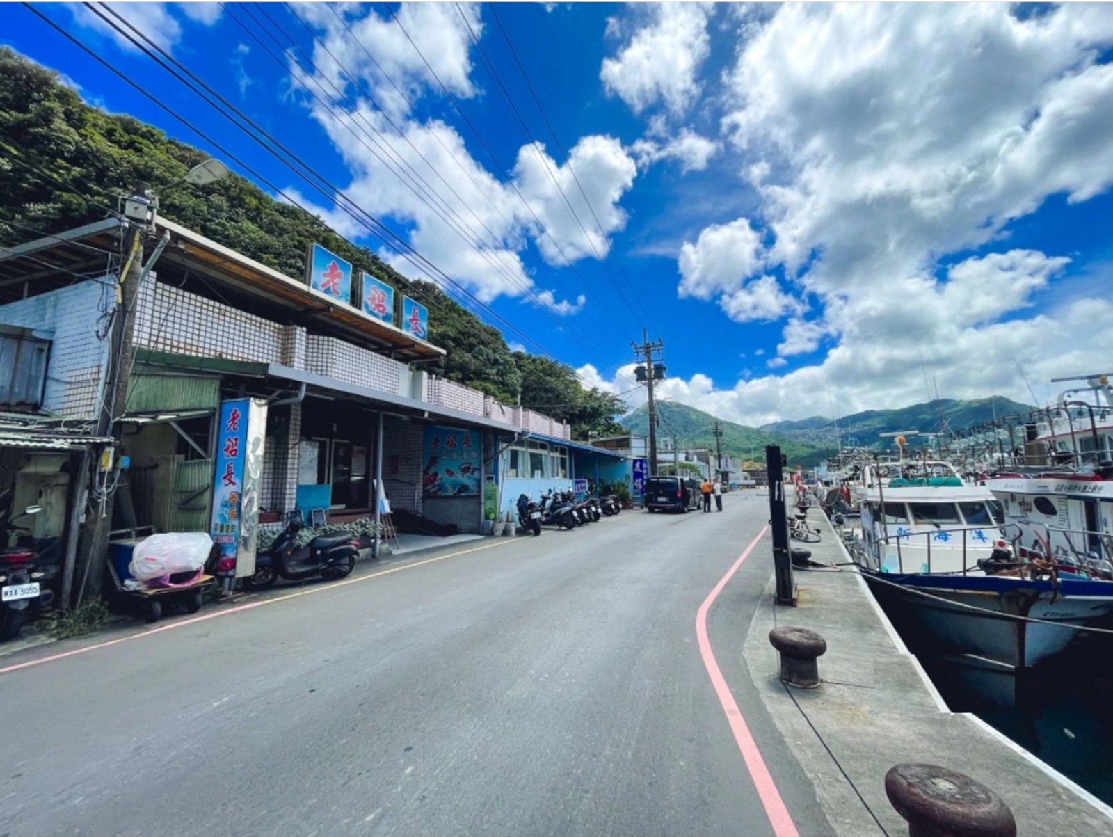 新北美食【老船長平價海鮮】必吃透抽米粉與清蒸黑喉，美味又鮮甜