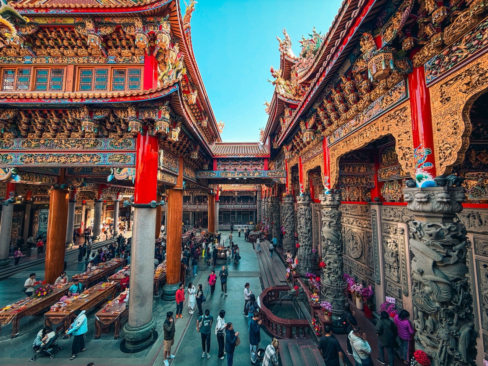林口竹林山觀音寺，超美江南風庭園與氣派廟宇，祈福賞花一日遊推薦！