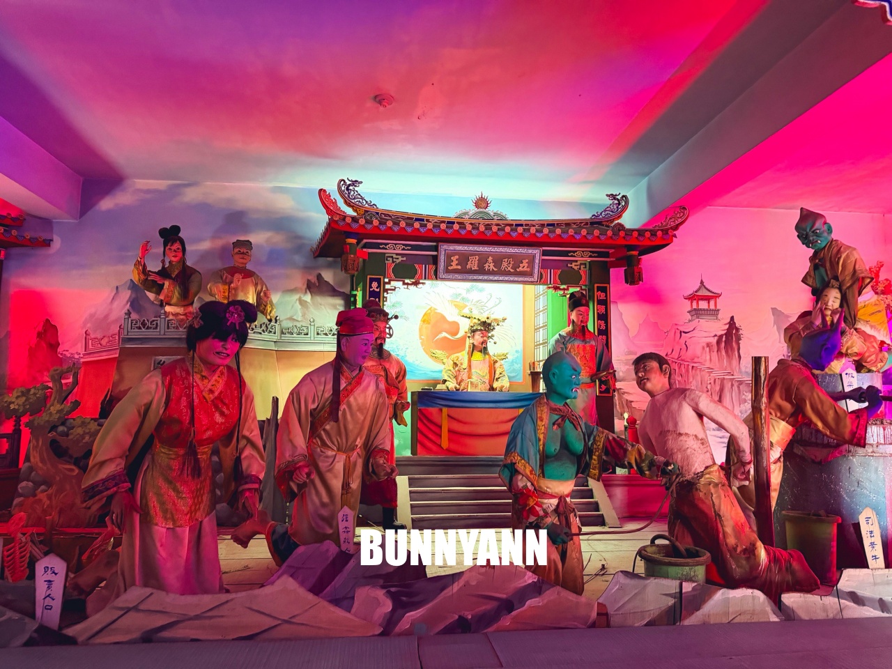 南天宮十八層地獄，彰化最便宜的鬼屋，闖關只要50元就能挑戰。