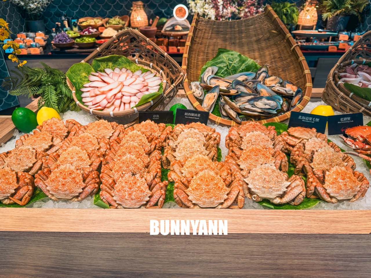 大直最強泰式料理吃到飽！泰市場大直英迪格店，北海道蟹、牛排無限爽吃！