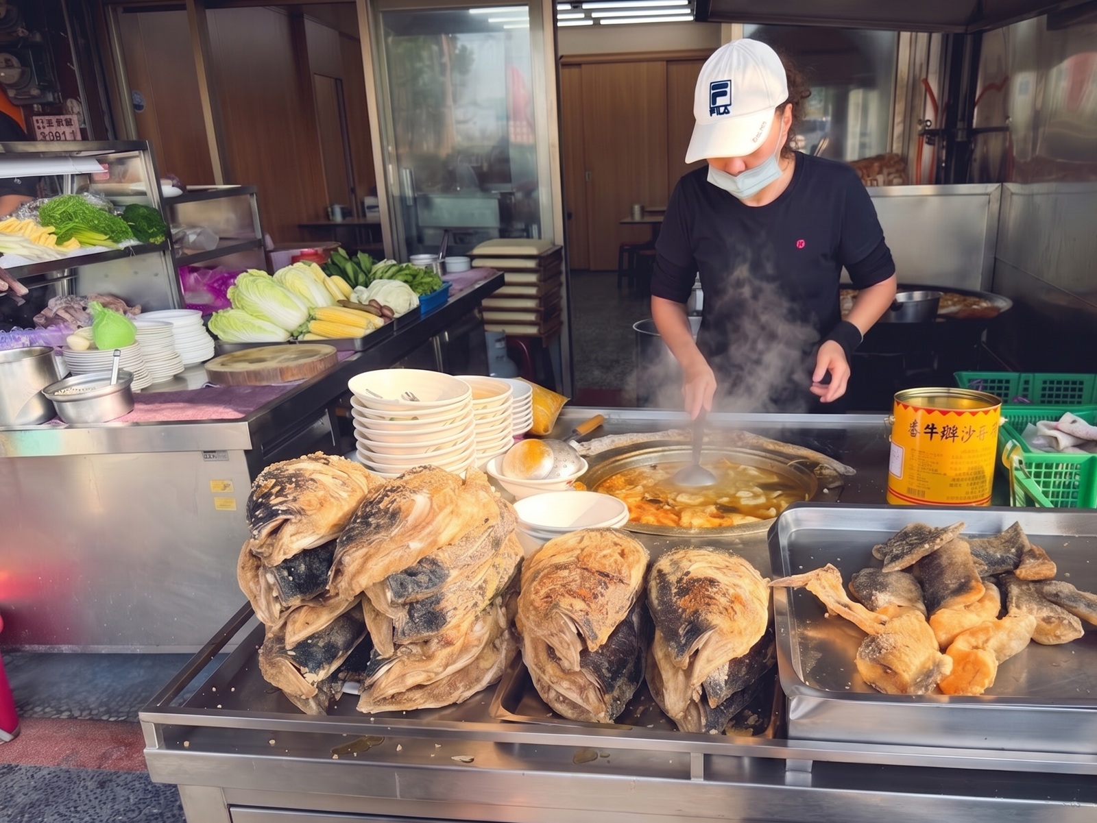 北門沙鍋魚頭