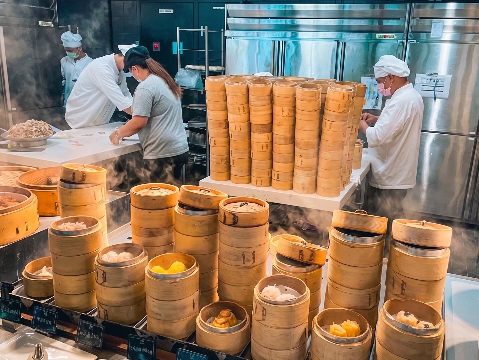 村民食堂廚窗港點士林官邸店