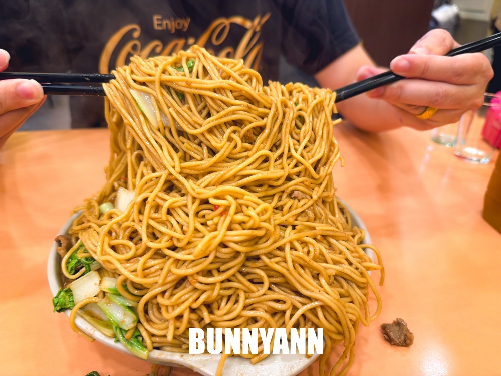 以為這家羊肉店沒人吃，120羊肉炒麵有夠飽，免費續湯也是招牌