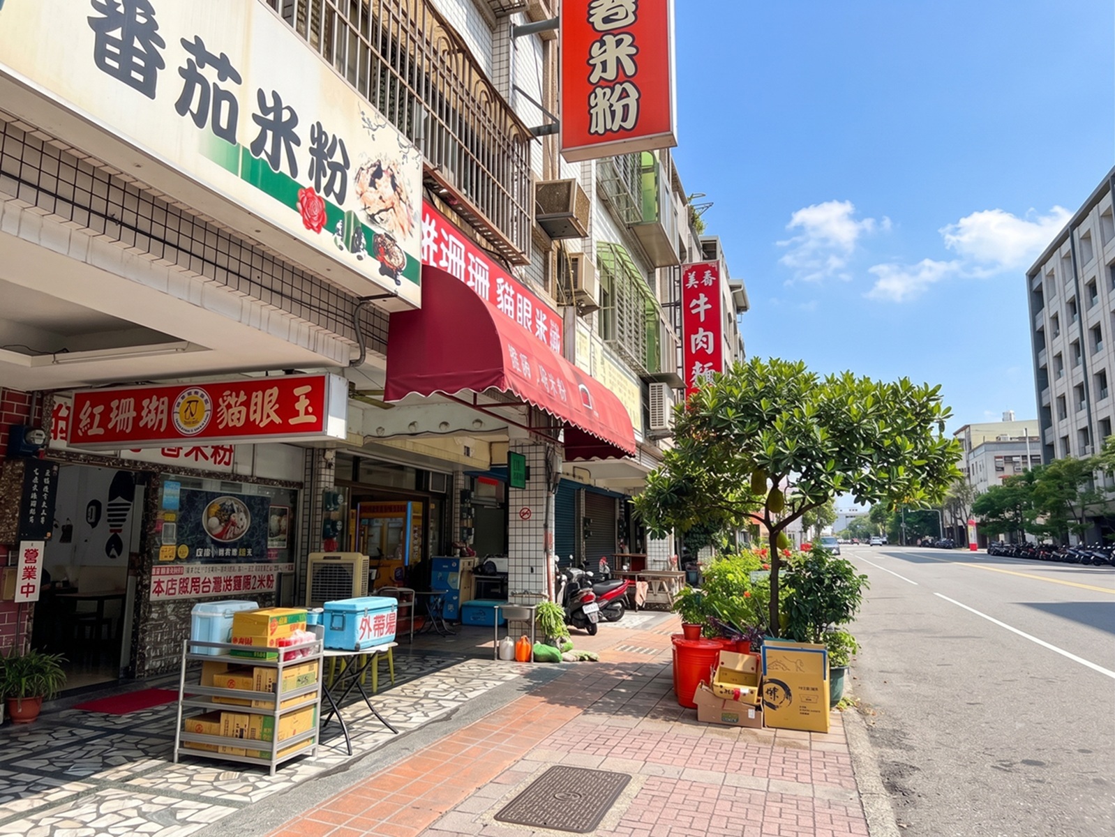 單一純賣雞湯小卷米粉