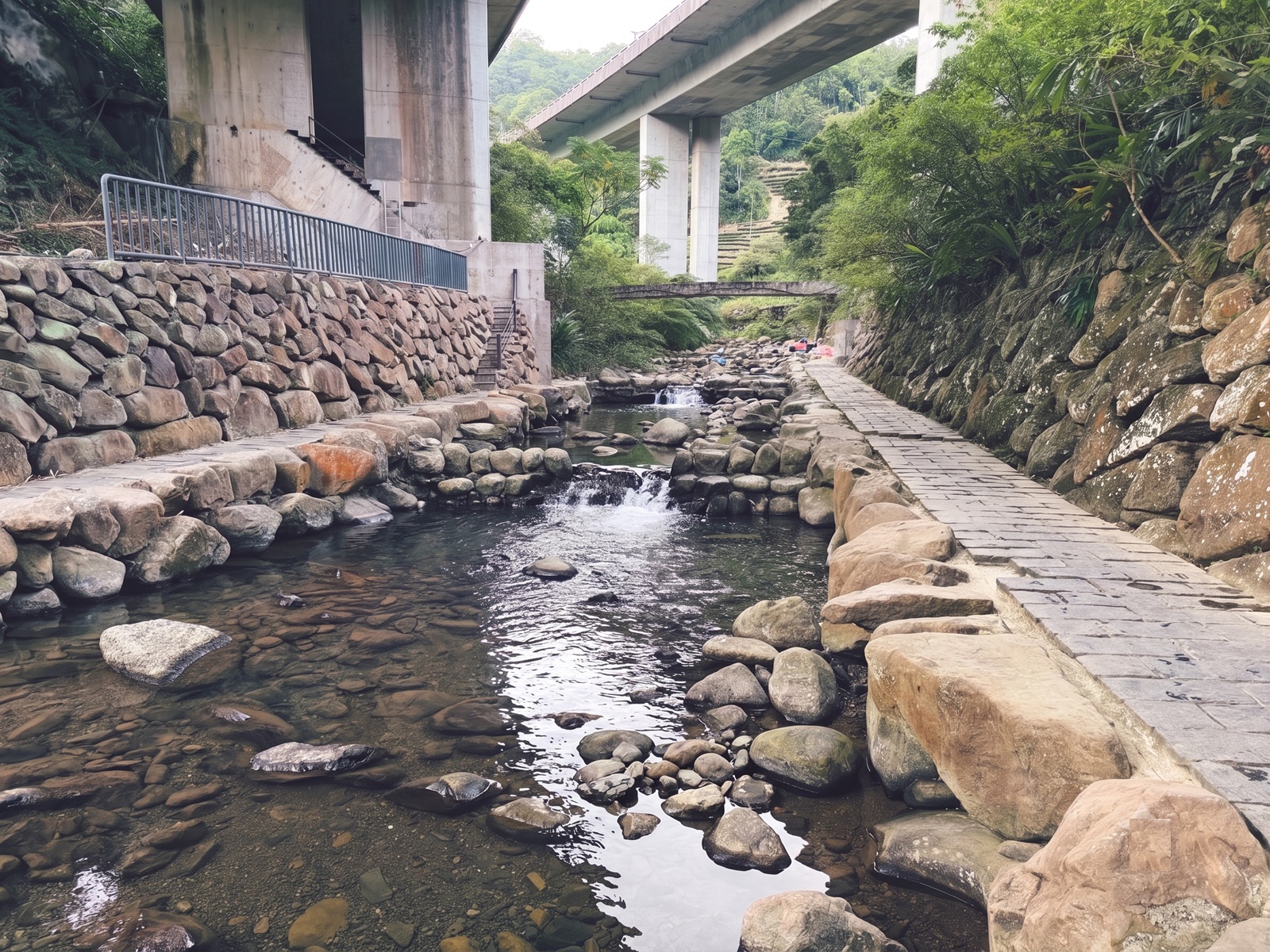 下交流道兩分鐘，私房版溪流親水步道曝光，溪畔秘境與招牌自行車道太好拍啦