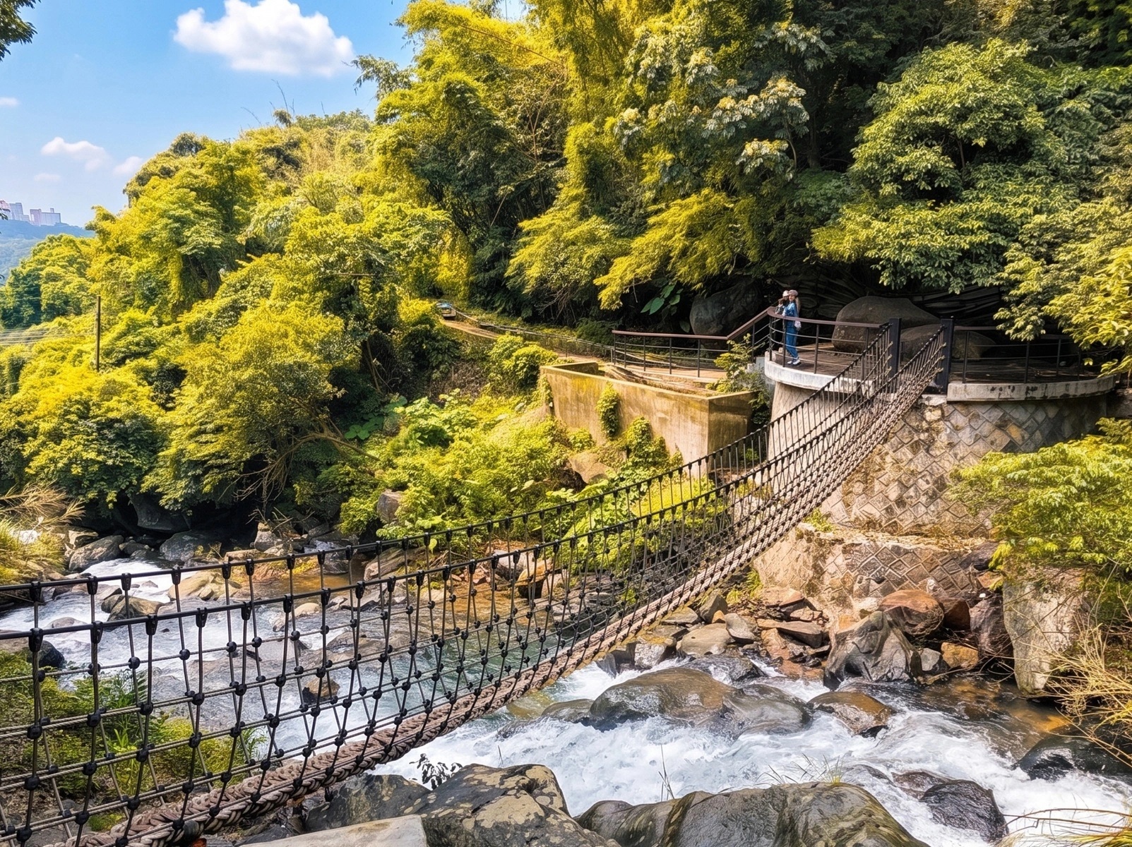 草山觀瀑吊橋