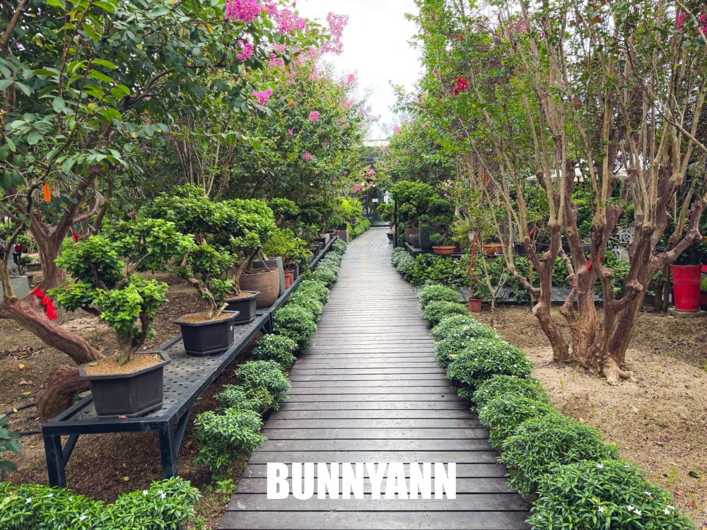 入口不起眼的秘境花園，卻是免入園票能待整天，玻璃溫室內更是美麗