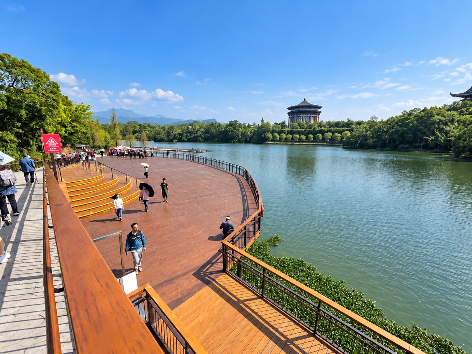 峨眉湖環湖步道