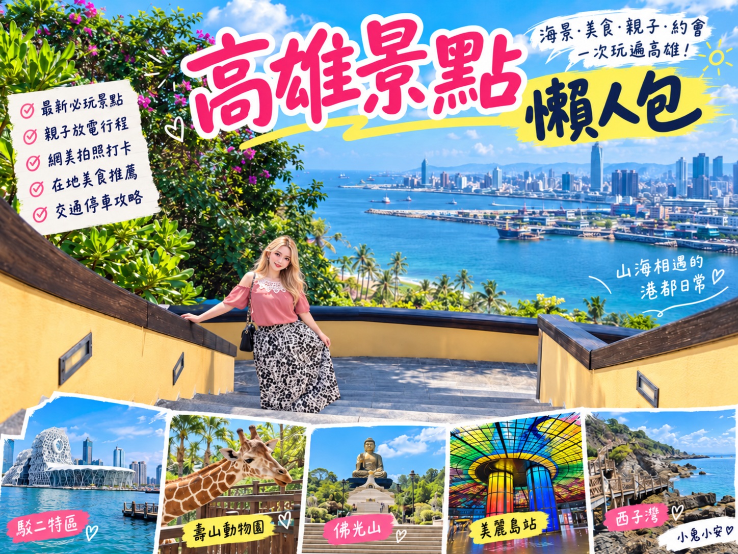2026【高雄景點】精選高雄出遊好地方，公園、步道、一日遊行程全整理好 @小兔小安*旅遊札記