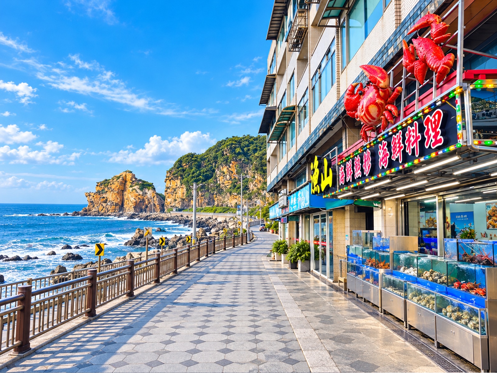 漁山自家漁船平價海鮮