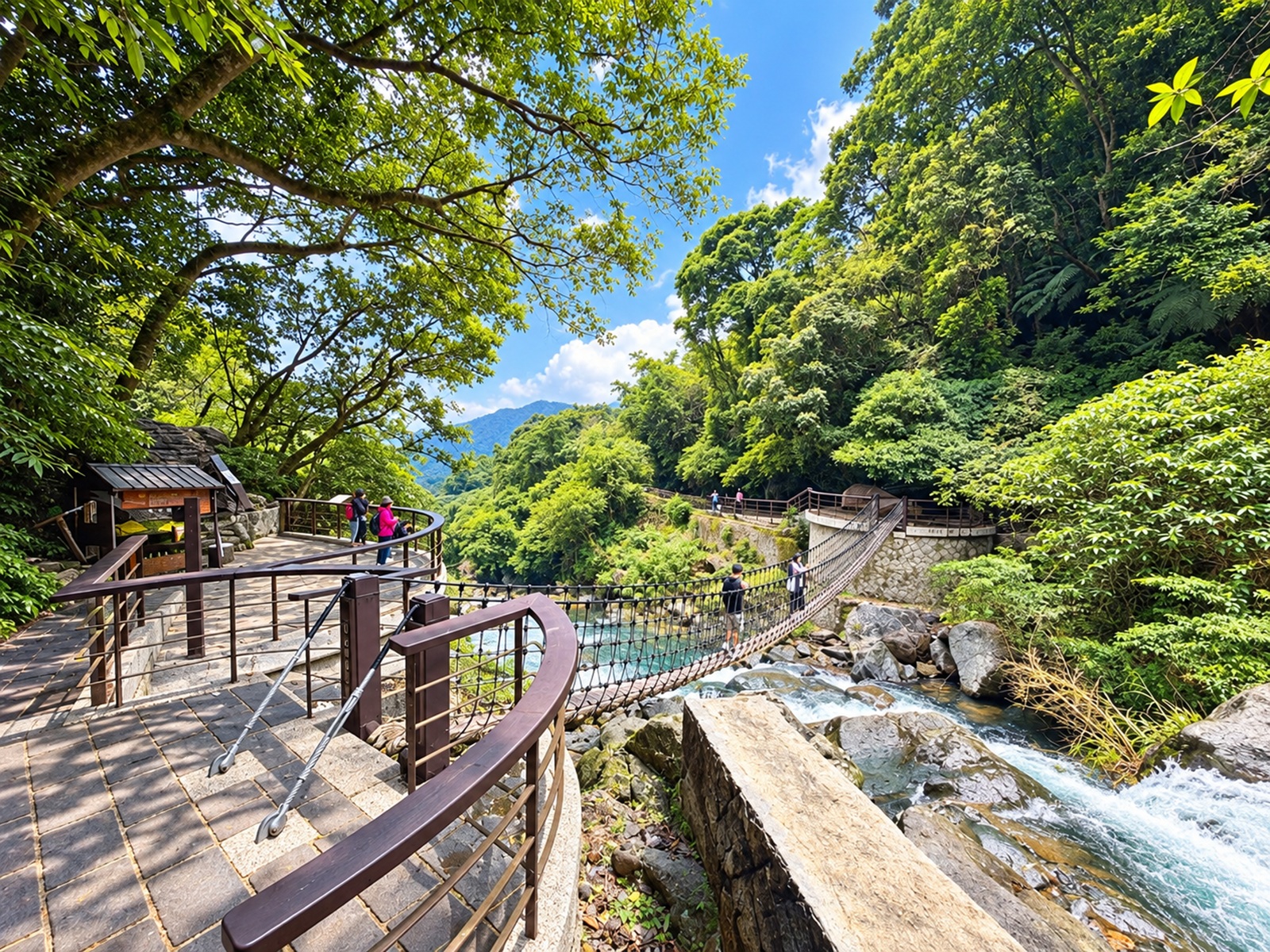 草山觀瀑吊橋