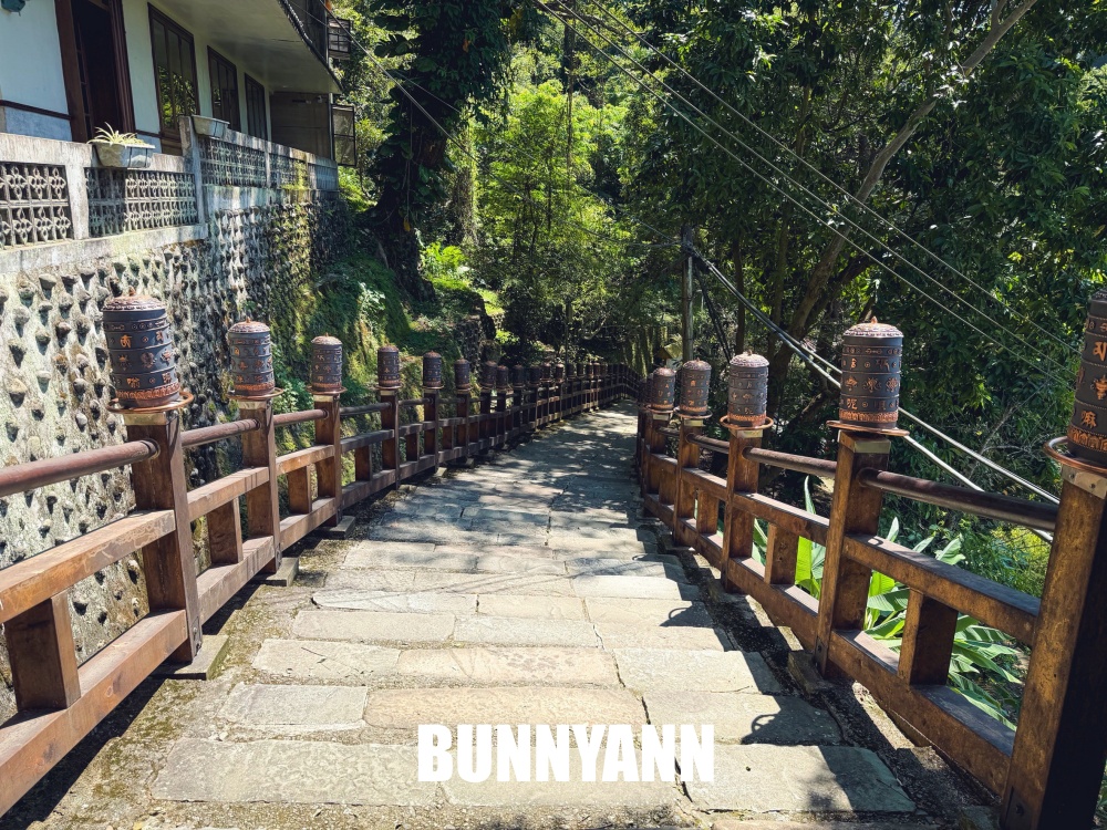 原本誤會只是一般古蹟廟宇，沒想到入口藏著巨大樹洞，後方還有登山步道能走