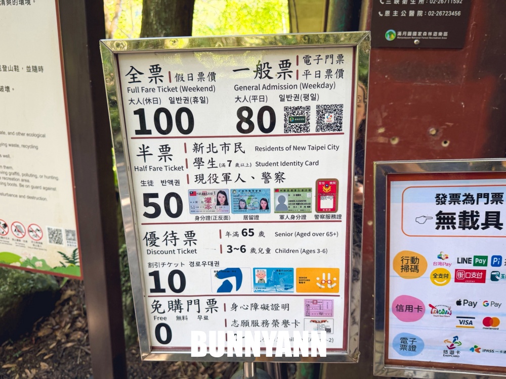 花80元就能走進山景園區，環境漂亮又好走，難怪有人幾乎天天來登山