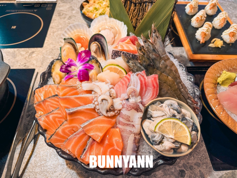原本只是來吃火鍋，走進去才發現根本像小型澎湖美食超市，海鮮壽司通通有！