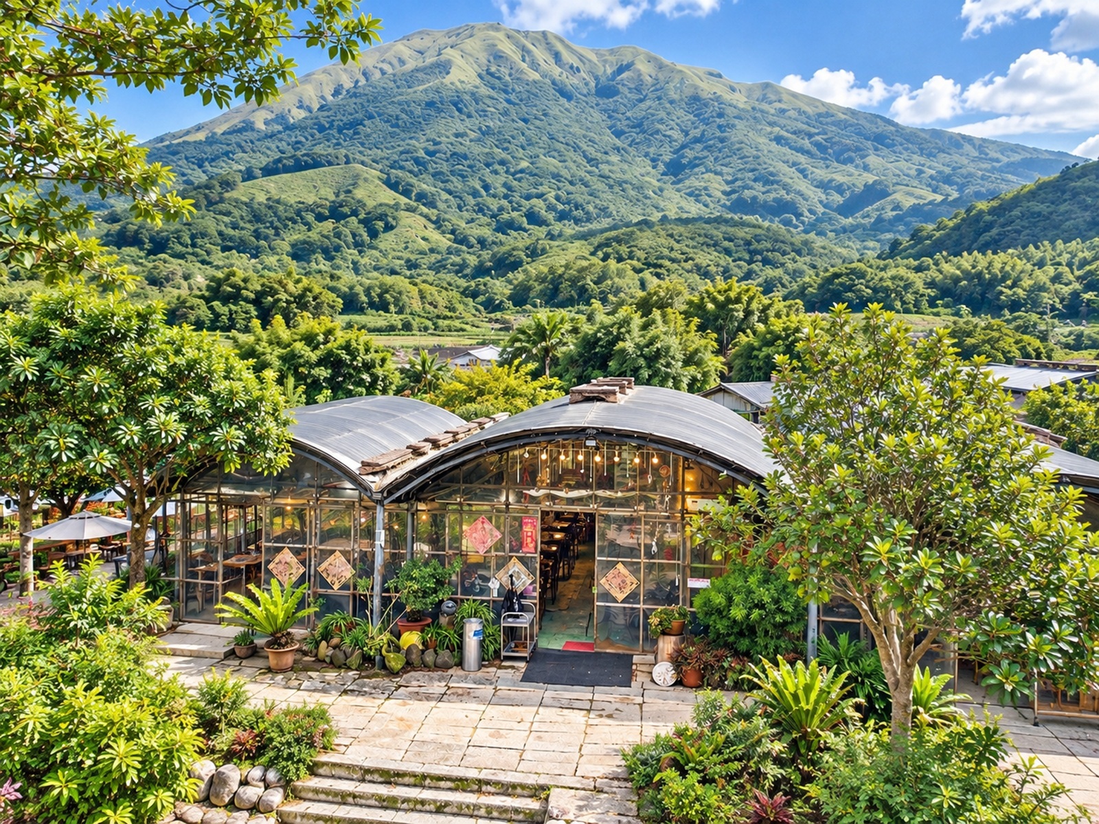 竹子湖山中園野菜餐廳