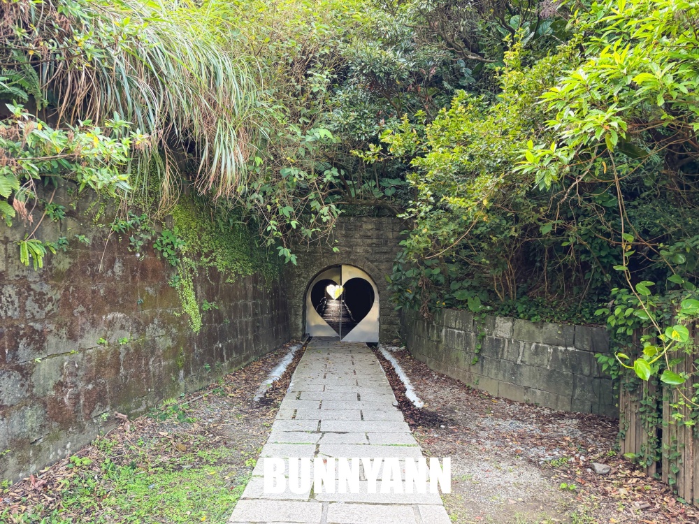 金瓜石這小景點超隱密，愛心隧道免門票就能逛，礦山森林景色又很有味道