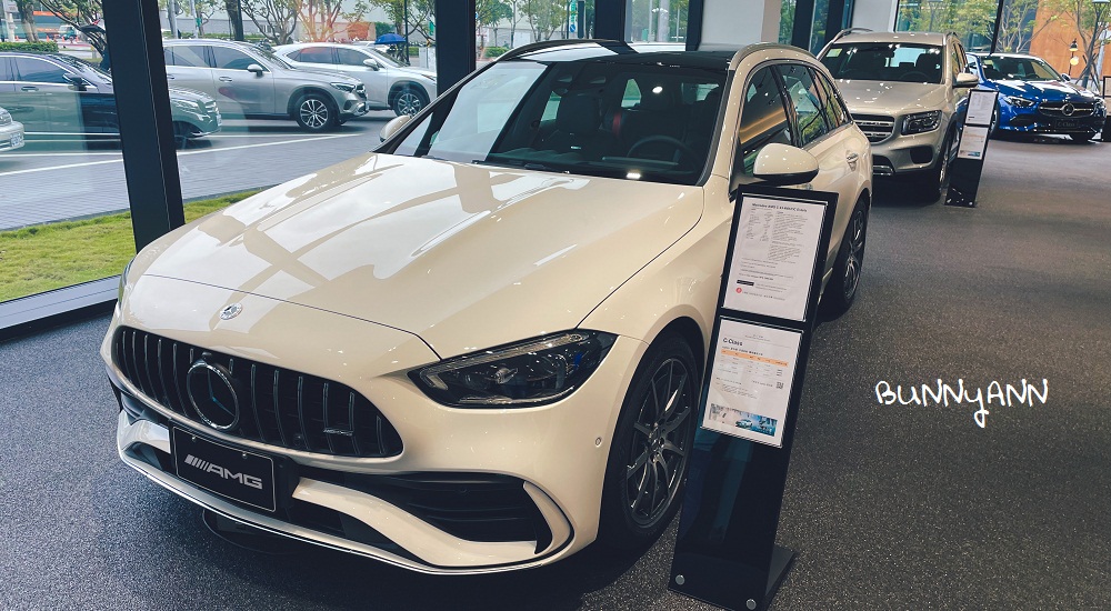 【2024賓士C43】Mercedes-AMG  C43 4MATIC Estate，現場實車拍照、配備與價錢 @小兔小安*旅遊札記
