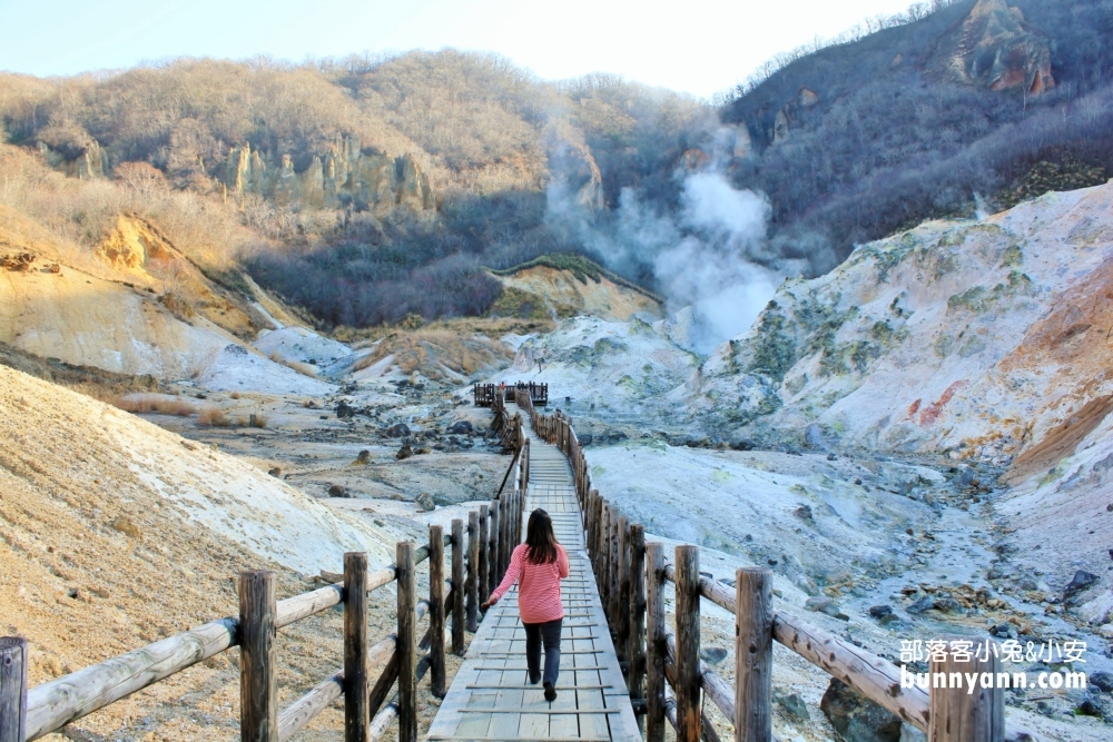 登別地獄谷｜北海道免費景點，登別溫泉鄉順遊點