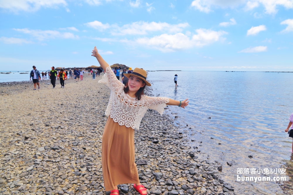 澎湖【奎壁山摩西分海】漫步唯美海中央道路，2024開放時間!!