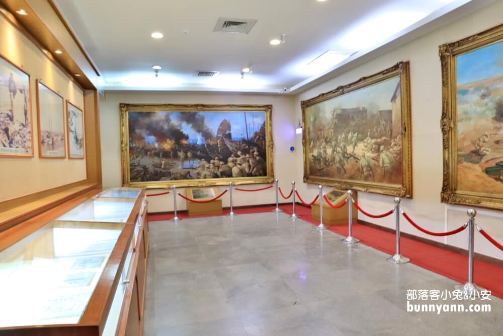 金門景點》古寧頭戰史館，神秘碉堡展館，戰車看到飽，穿越時空回到戰時畫面