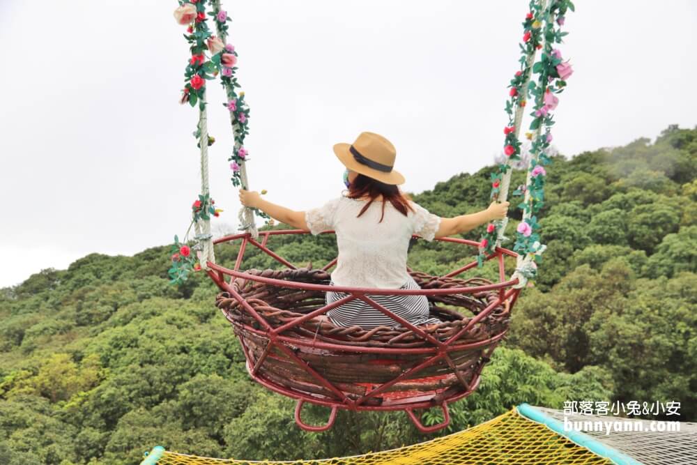 彰化【雲河星空景觀餐廳】美拍高空鞦韆、鳥窩打卡點(門票優惠)