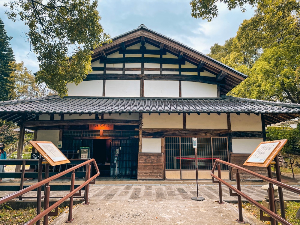 淡水一滴水紀念館，日式禪風庭院免費參觀拍照超棒