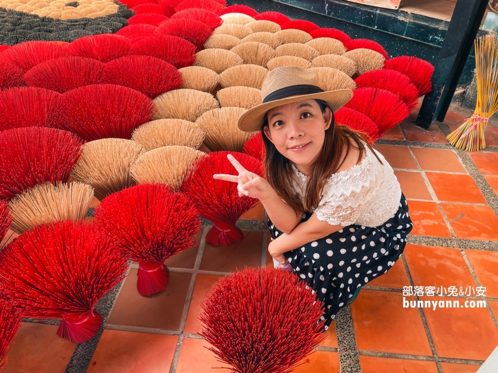 嘉義【新港香藝文化園區】親眼見識老師傅的製香過程，技藝真是令人讚嘆！