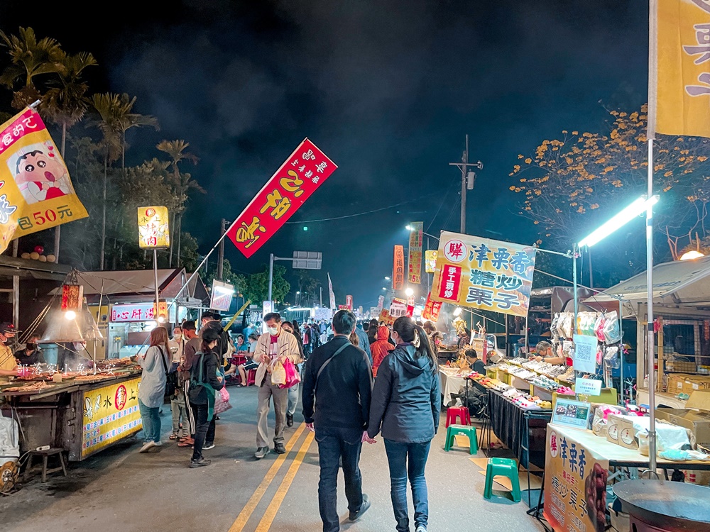【朴子夜市】嘉義星期六才開的夜市，想吃美食就來這裡找。