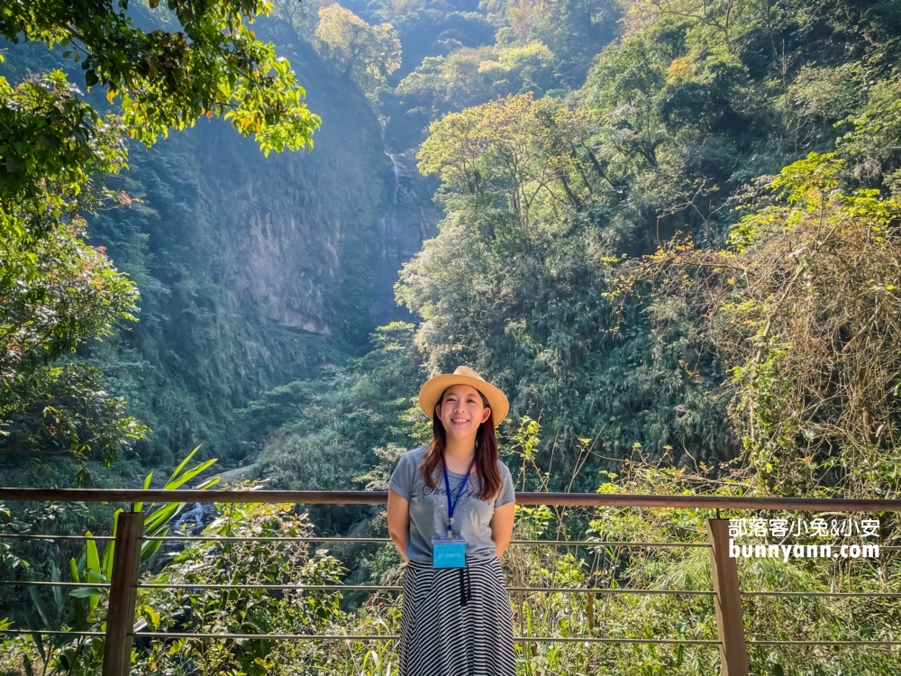 竹崎鄉【嘉義觀音瀑布】來回兩小時的私房山谷瀑布與吊橋