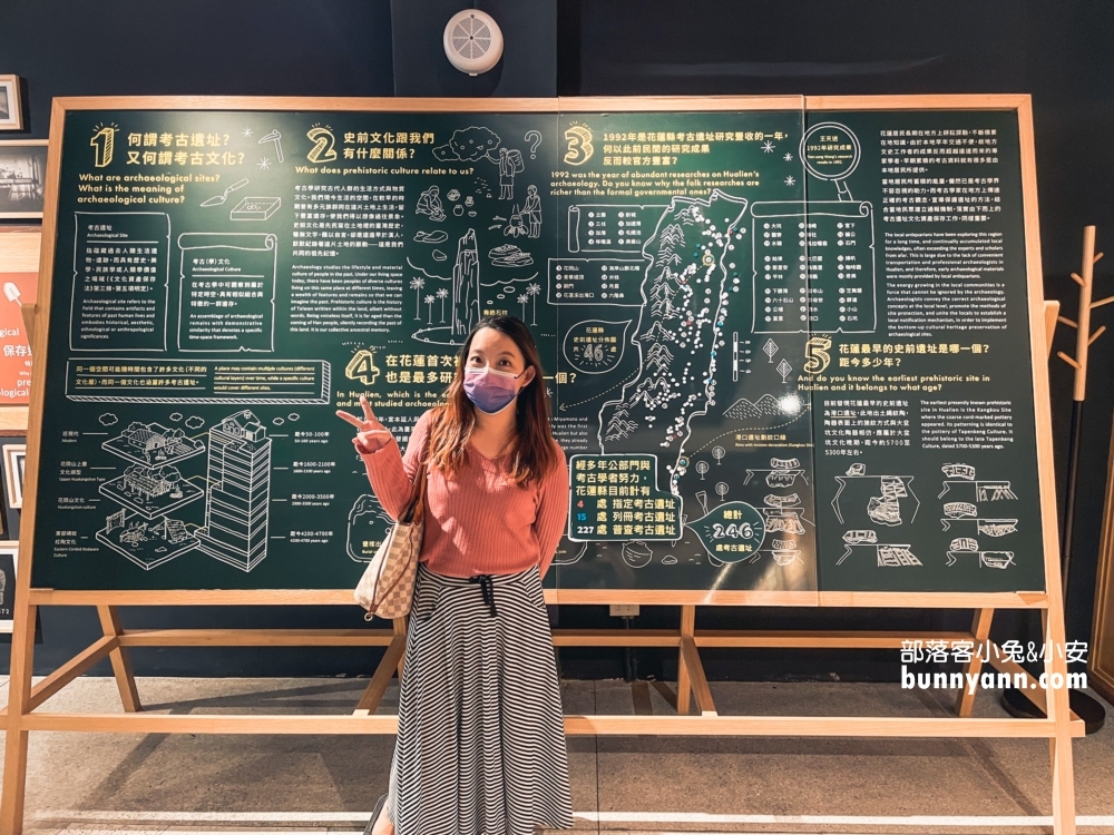 2024【花蓮考古博物館】來當考古學家挖化石體驗有夠好玩。