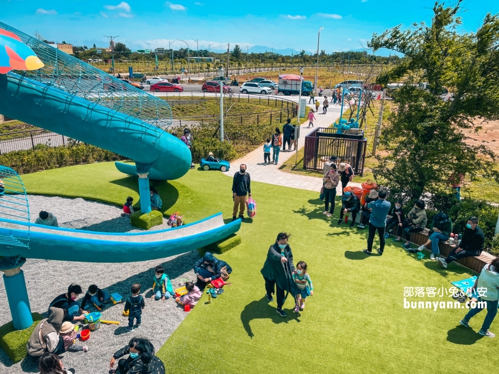 觀音區「水之丘主題公園」桃園海線最強的親子公園兼生態景觀園區