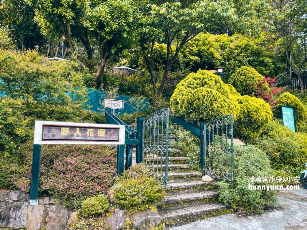 野人花園｜陽明山上的森林系咖啡廳，療癒又好拍
