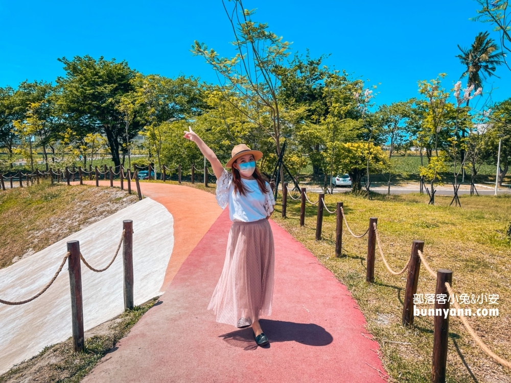 【屏東景點】潮好玩幸福村，溜滑梯加盪鞦韆再加森林跑道真好玩