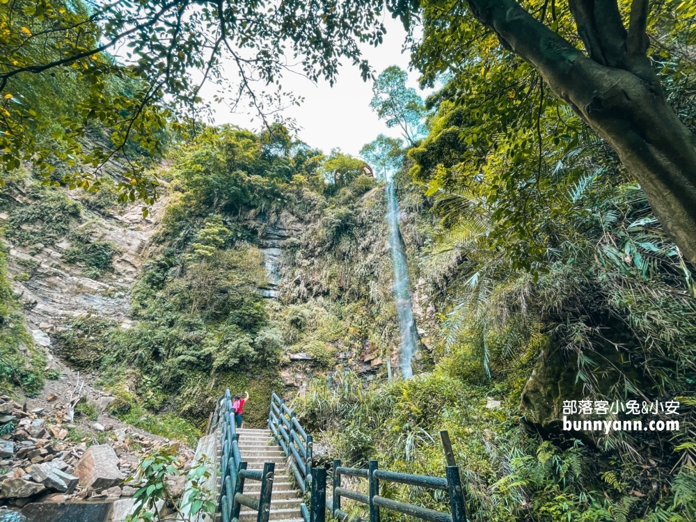 南投【龍鳳瀑布】來回30分鐘輕鬆抵達終點賞瀑平台