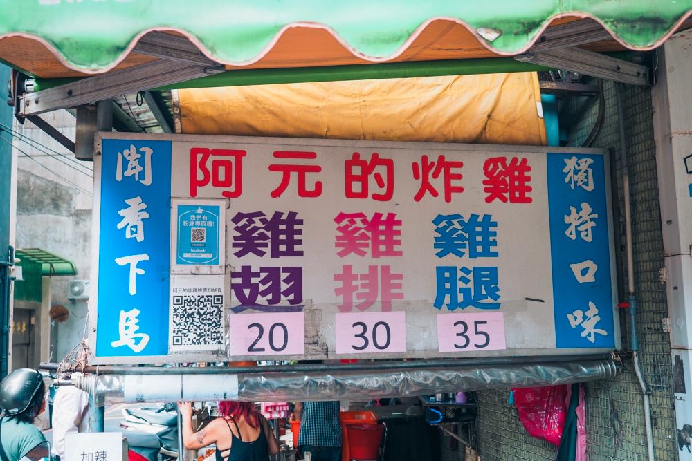 板橋【阿元的炸雞】位於巷子內的平價炸雞排攤