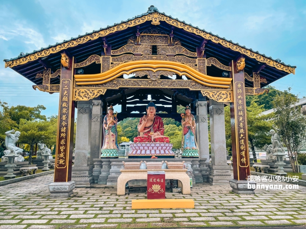 苗栗三義【佛頂山朝聖寺】漫步日式山水庭院好愜意