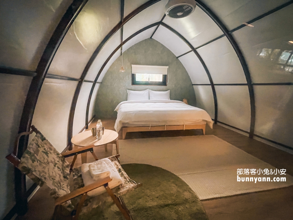 南庄【蘇維拉莊園】漂浮紅色列車與露營車，夢幻樹屋住一晚