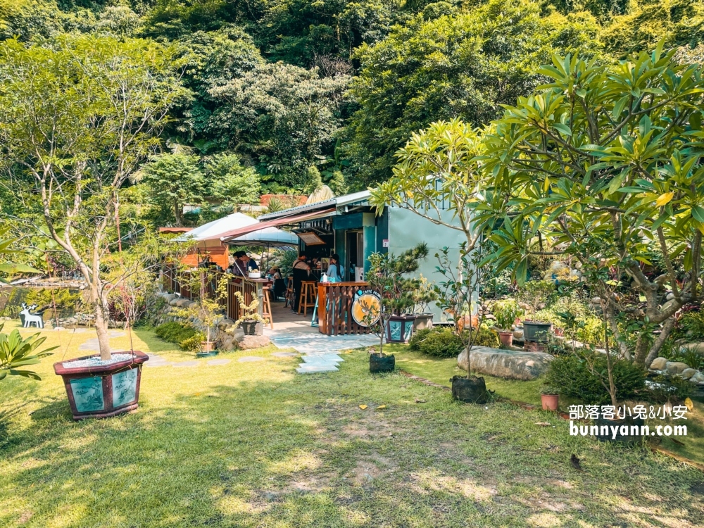 【鹿點咖啡千瀑店】推薦龍潭超愜意喝咖啡和玩水地點