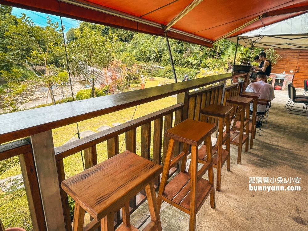 【鹿點咖啡千瀑店】龍潭戶外玩水喝咖啡好去處，美味香醇的單品咖啡