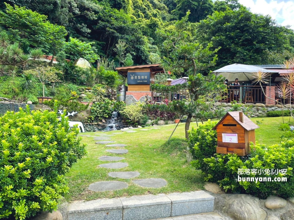【鹿點咖啡千瀑店】龍潭戶外玩水喝咖啡好去處，美味香醇的單品咖啡