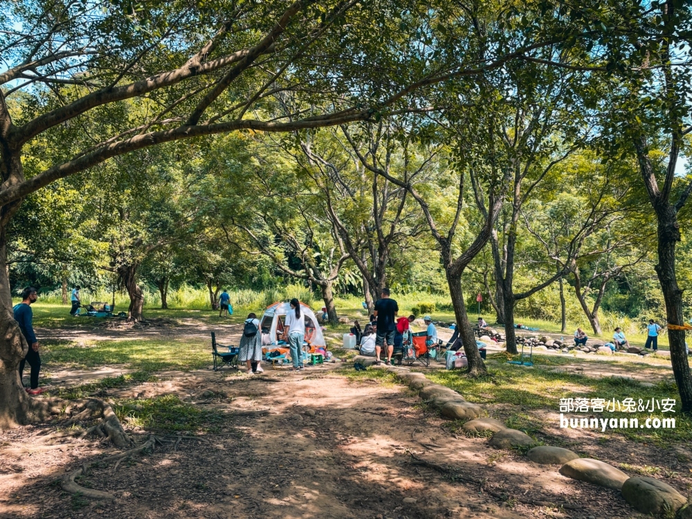 桃園【三坑自然生態公園】暢遊綠色湖畔步道，夏天來還可以玩水消暑