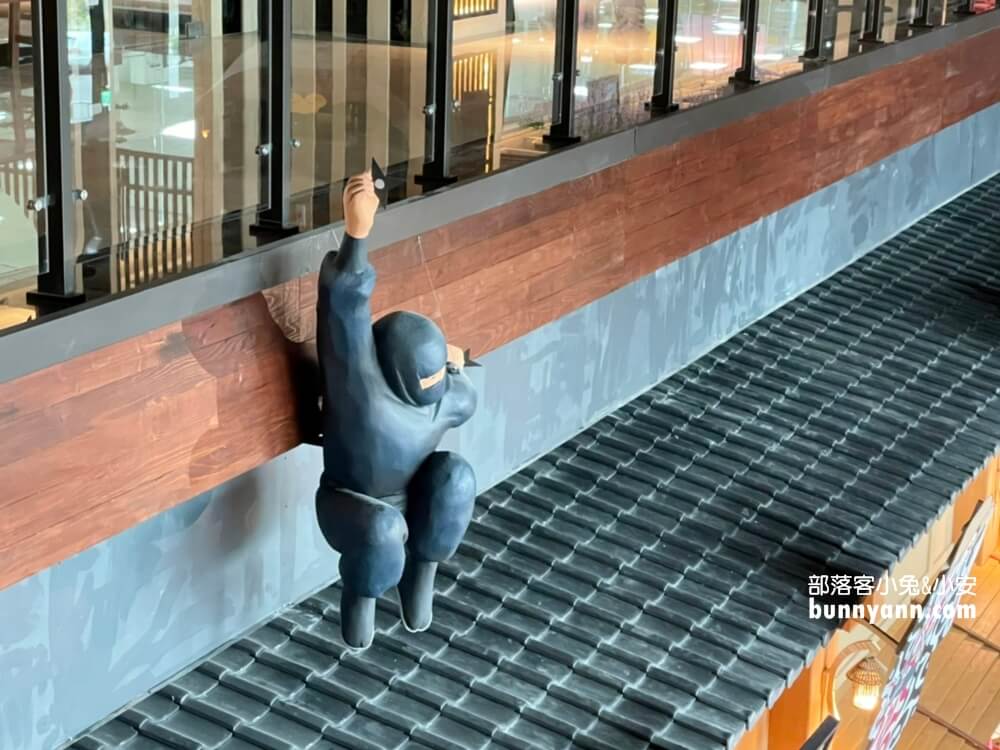 龍潭好玩「手信霧隱城」一日遊，走入江戶忍者村拍照去。