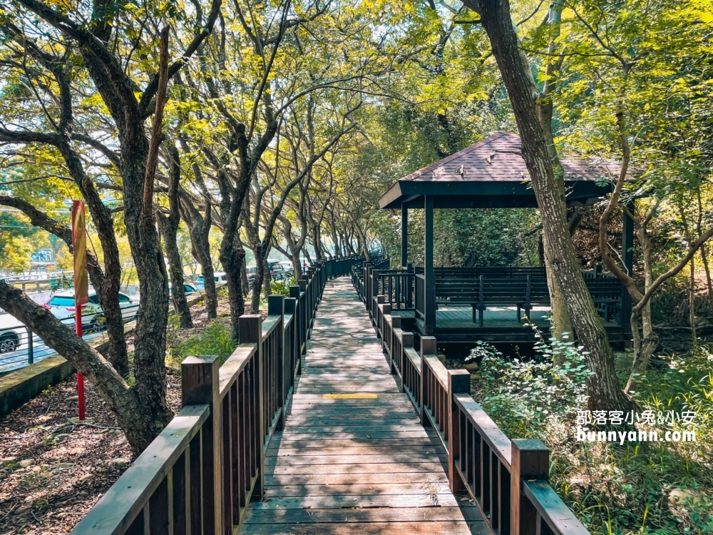 台中鰲峰山運動公園，手腳併用的戶外親子遊戲場