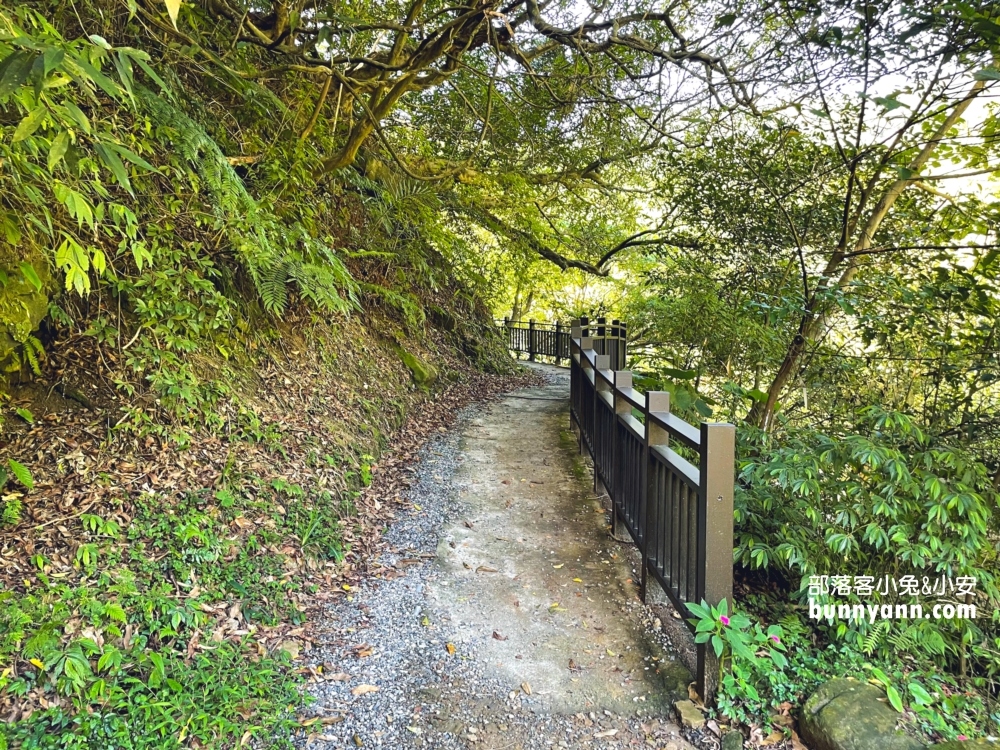 基隆【暖東峽谷步道】從入口處到瀑布來回只要30分鐘輕鬆走